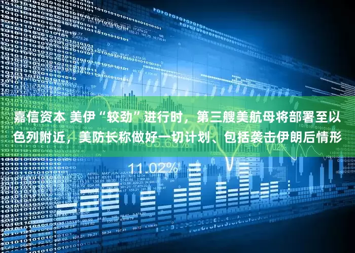 嘉信资本 美伊“较劲”进行时，第三艘美航母将部署至以色列附近，美防长称做好一切计划、包括袭击伊朗后情形